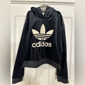 Adidas Girls Velour Hoodie - Used